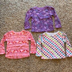 Peanut & Ellie | 3 long sleeve T-shirts | 3t